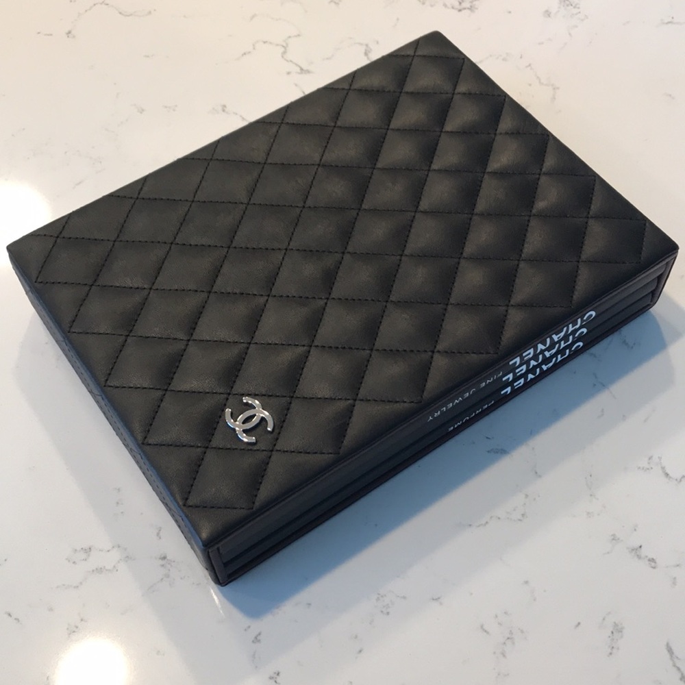 Chanel Quilted Leather Book Set Bookset Decor